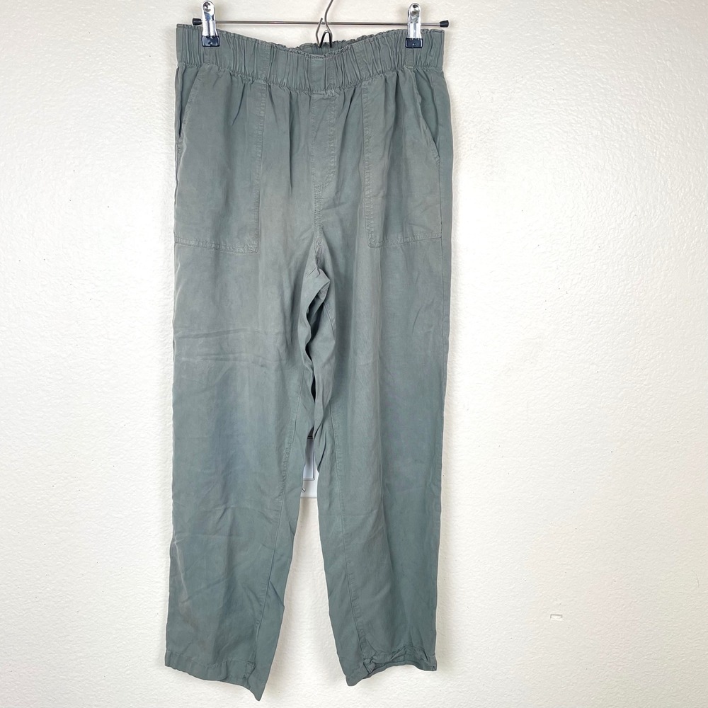 Wonderly Womens Pants Sz S Pull On Minimalist Lagenlook Travel Casual Coastal